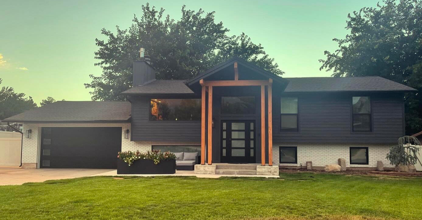 Above garage ADU during framing stage.